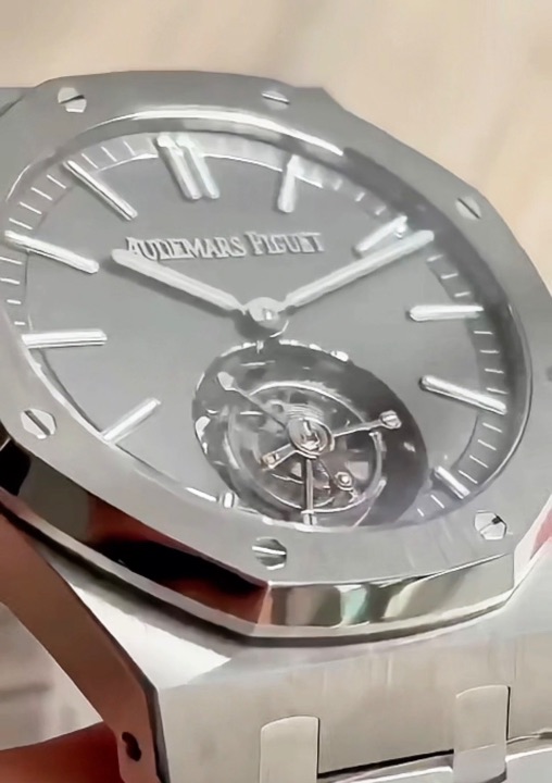 Audemars Piguet Royal Oak Tourbillon(Mostrador Cinza Rutênio)
